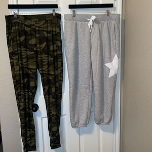2 Pairs Plus Size Lounge Pants Bundle!